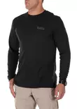 5.11 Triblend Legacy L/S Tee Black Htr - Taktiske overdeler - 888579358346 - 2