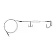 Westin Long-Cast Rig Single Hook M #4+#1/0 - Gjeddedupper & agnfiskrigger - 5707549519806 - 1