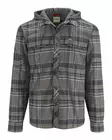 Simms Coldweather Hoody Gunmetal Neo Plaid - Skjorter - 694264655276 - 1