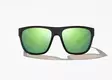 Bajio Las Rocas Black Matte Green Mirror Glass - Glasslinser - 810070829186 - 2