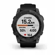 Garmin Fenix 7X Sapphire Solar Carbon Grey DLC Titanium with Black Band - GPS-navigasjonsenheter og klokker - 0753759278236 - 6