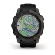Garmin Fenix 7X Sapphire Solar Carbon Grey DLC Titanium with Black Band - GPS-navigasjonsenheter og klokker - 0753759278236 - 3