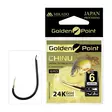 Mikado Golden Point Chinu Hook - Kroker med øye & spade - 5900637618256 - 1