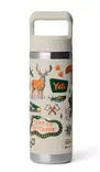 Yeti Rambler 18oz Straw Bottle Cape Summer Camp - Termosflasker og -krus - 888830659106 - 3