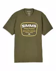 Simms Stamp Lock T-shirt Military Heather - T-skjorter herre - 694264721346 - 1