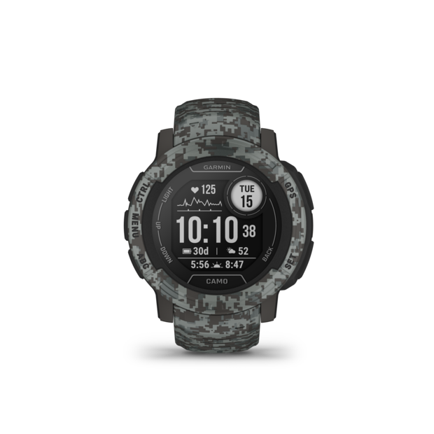 Garmin Instinct 2 Graphite Camo Edition - GPS-navigasjonsenheter og klokker - 753759278816 - 1
