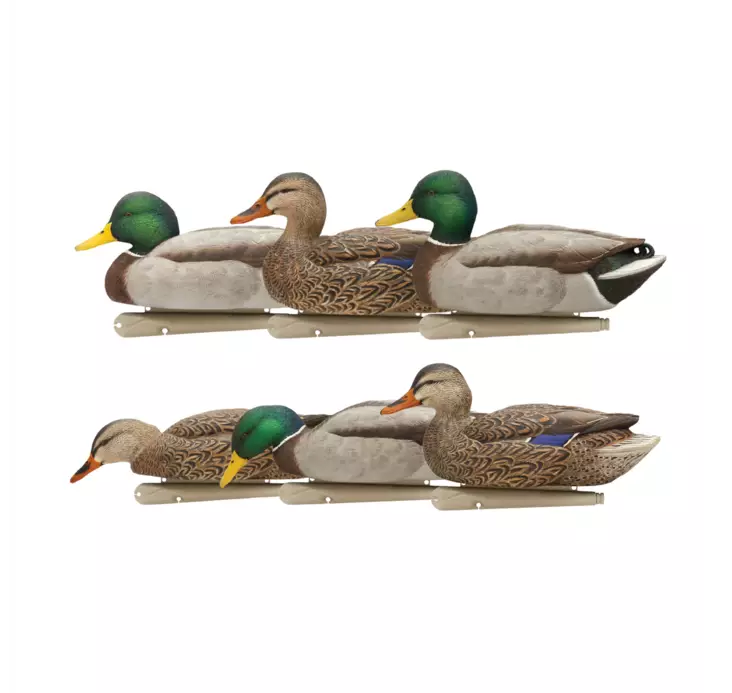 Avian-X Topflight Fusion Mallards 6pcs - Lokkende bilder / -diagram - 810280080766 - 1