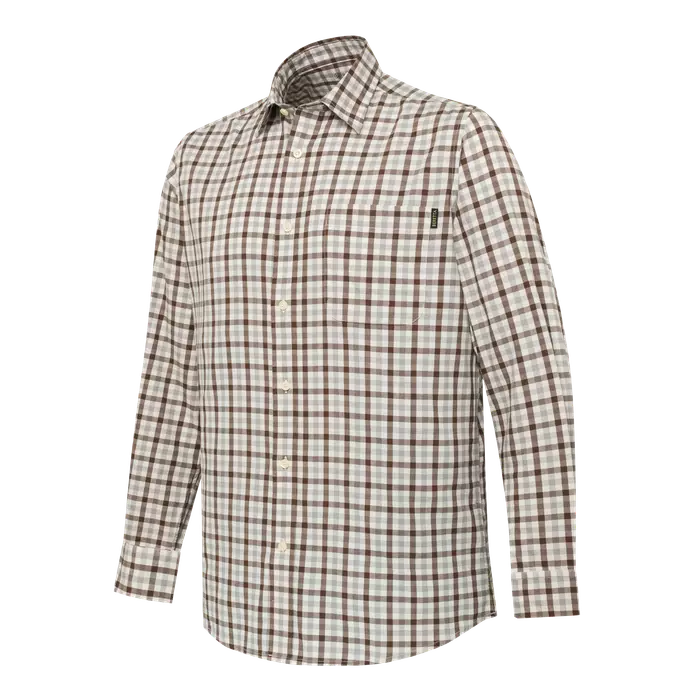 Beretta Bryggen Shirt Grey and Brown check - Jegertrøyer - 8051832694976 - 1