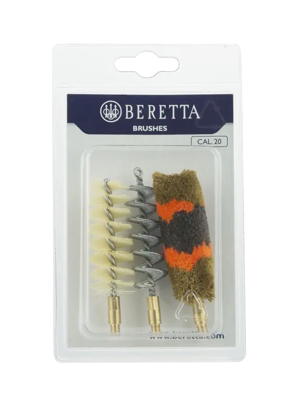 Beretta Set of 3 shotgun brushes ga 20 - Våpenrengjøringssett - 8051832216826 - 1