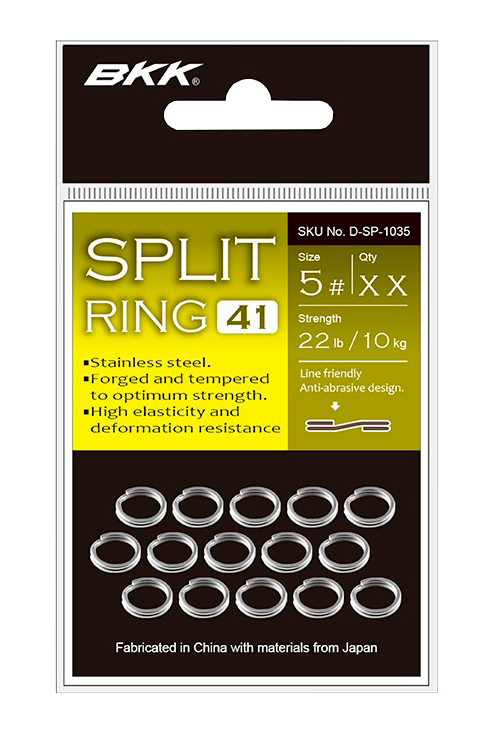 BKK SPLIT RING-41 - Splittringer - 6939067082916 - 1