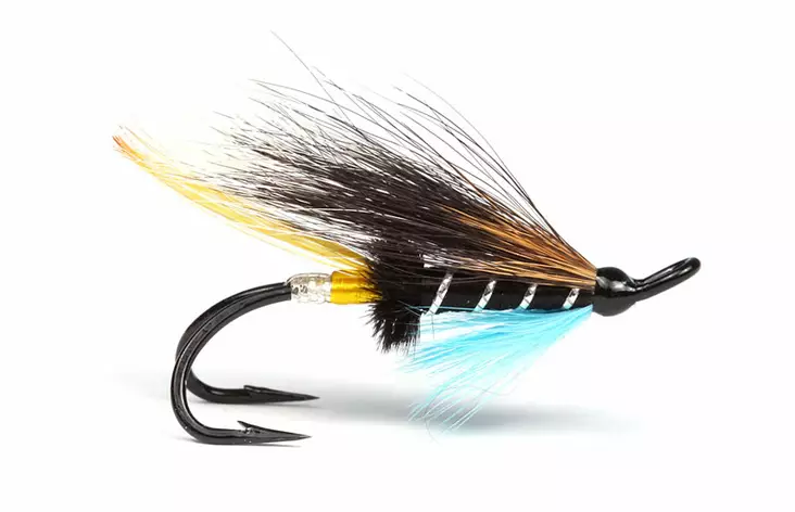 Blue Charm Double Hook Salmon Fly - Dobbeltkrok - 7033840120556 - 1