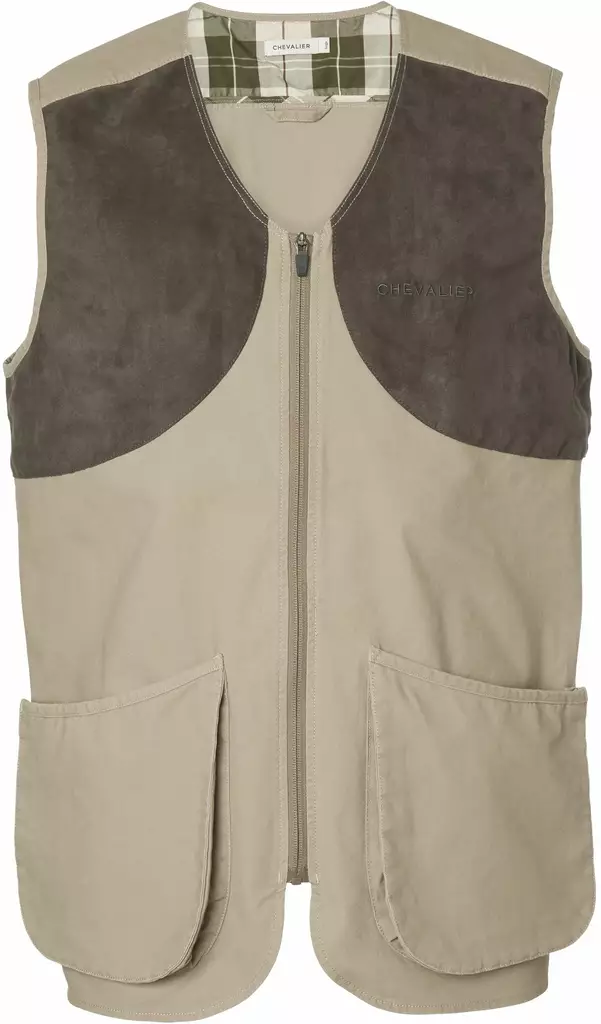 Chevalier Gate Shooting Vest Men Taupe - Jakt- og elgvester - 808491142496 - 1