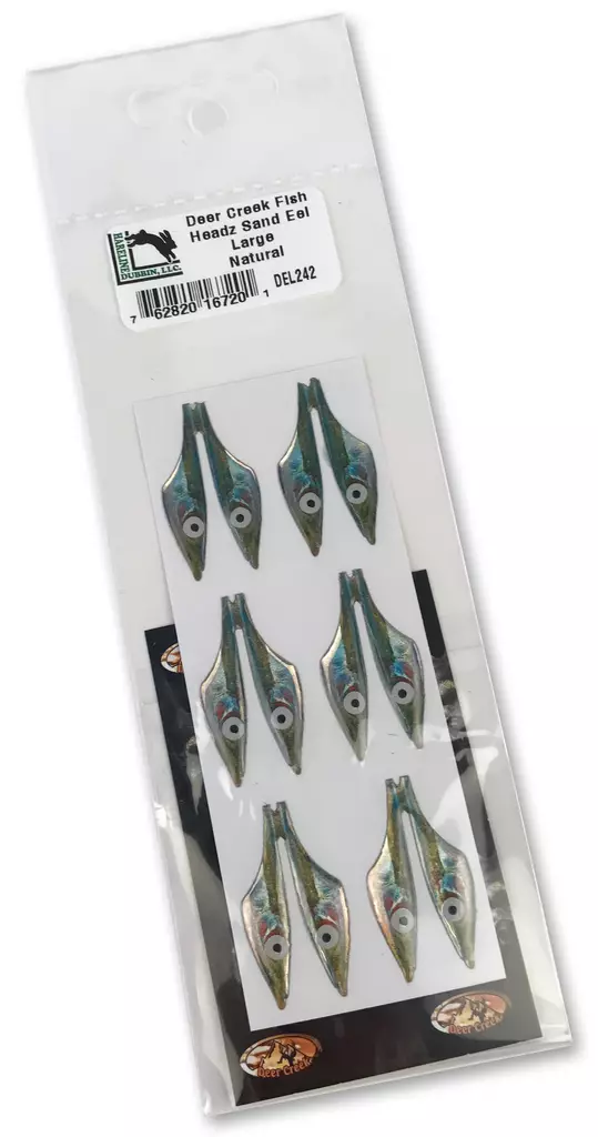 Fish Headz Sand Eel Natural - Andre bindingstilbehør - 762820167186 - 1