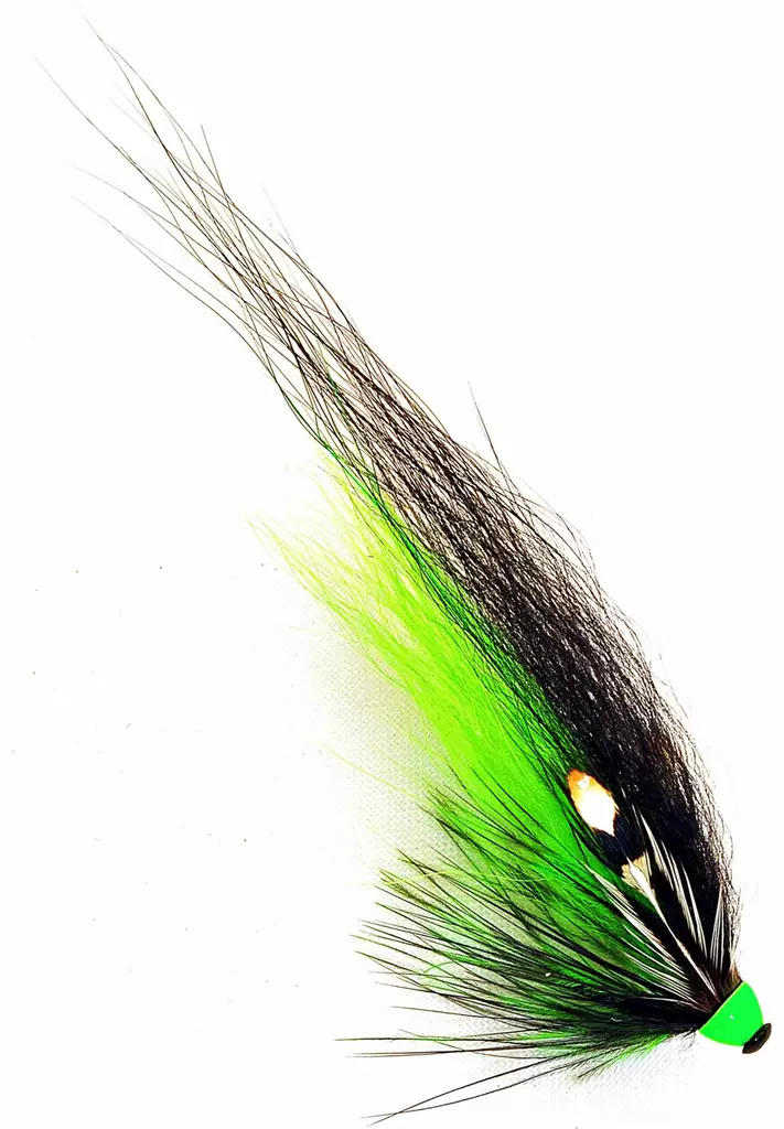 Frödin Flies Micro Series Black Green He - Rørfluer - 7340154607926 - 1