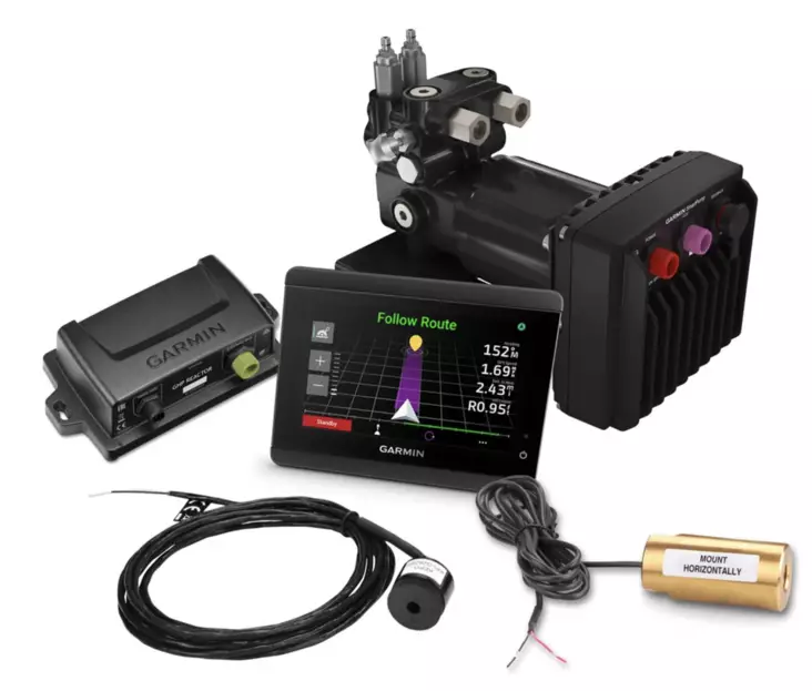 Garmin Reactor 40 Hydraulic Corepack with SmartPump v2 and GHC 50 Autopilot Instrument - Ekkolodd, VHF-er og autopiloter - 0753759302856 - 1