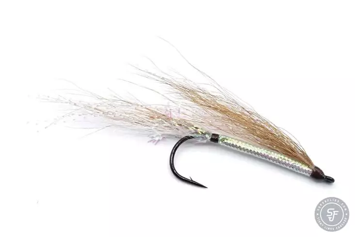 Haili Streamer Natural Brown - Fiskeimitasjoner - 8859202532756 - 1
