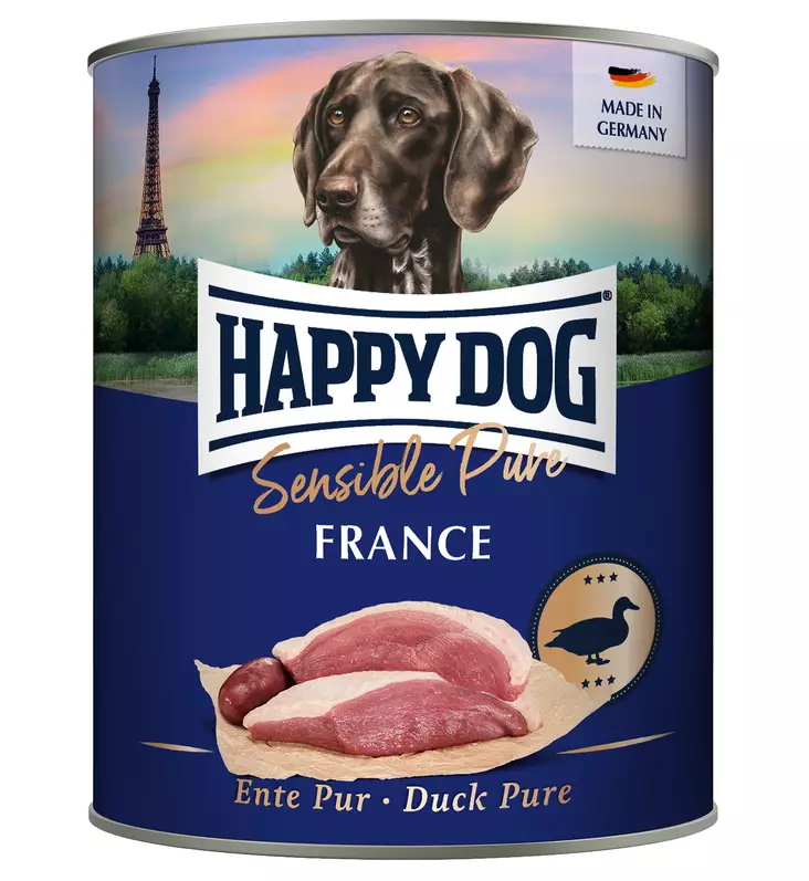 Happy Dog Sensible Pure France 400g - Happy Dog Sensible Pure -kjøttfôr - 02746 - 1