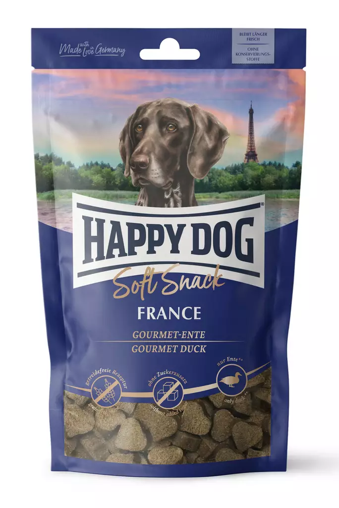 Happy Dog Soft Snack France 100g - Happy Dog Snack - treningsgodteri - 60686 - 1