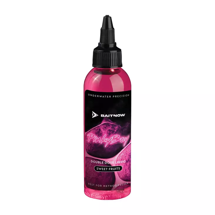 Mikado BaitNow Double Dose Pinky Boy 100ml - Smaksstoffer & flytende lokkestoffer - 5900637153436 - 1