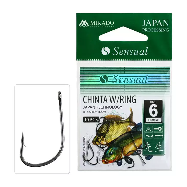 Mikado Sensual Chinta with Ring - Kroker med øye & spade - 5900637619406 - 1
