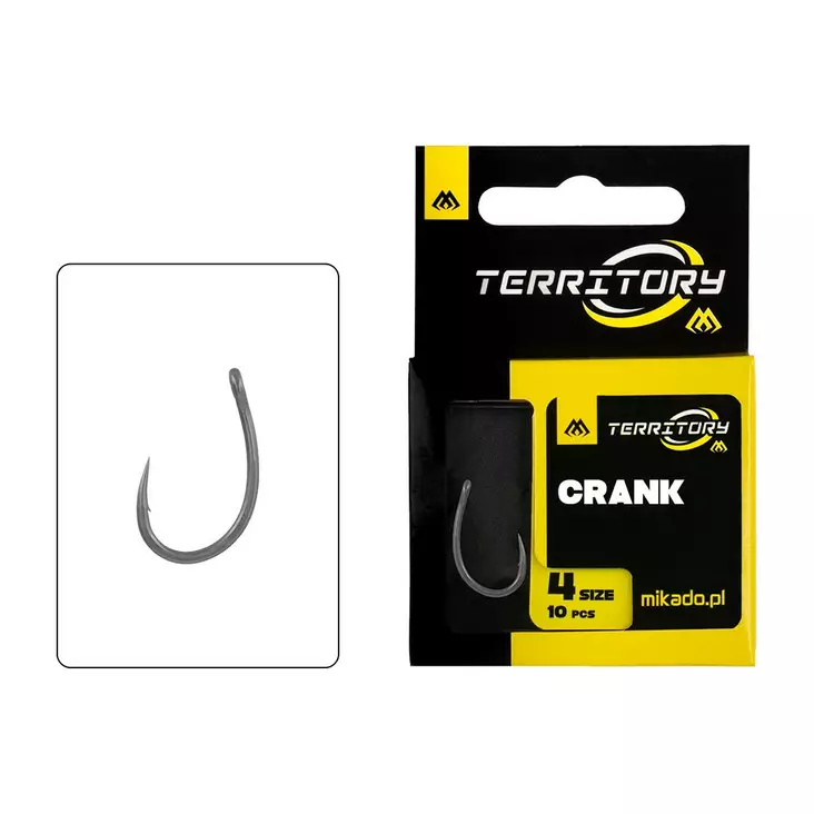 Mikado Territory Crank - Curve shank-kroker - 5900637158646 - 1