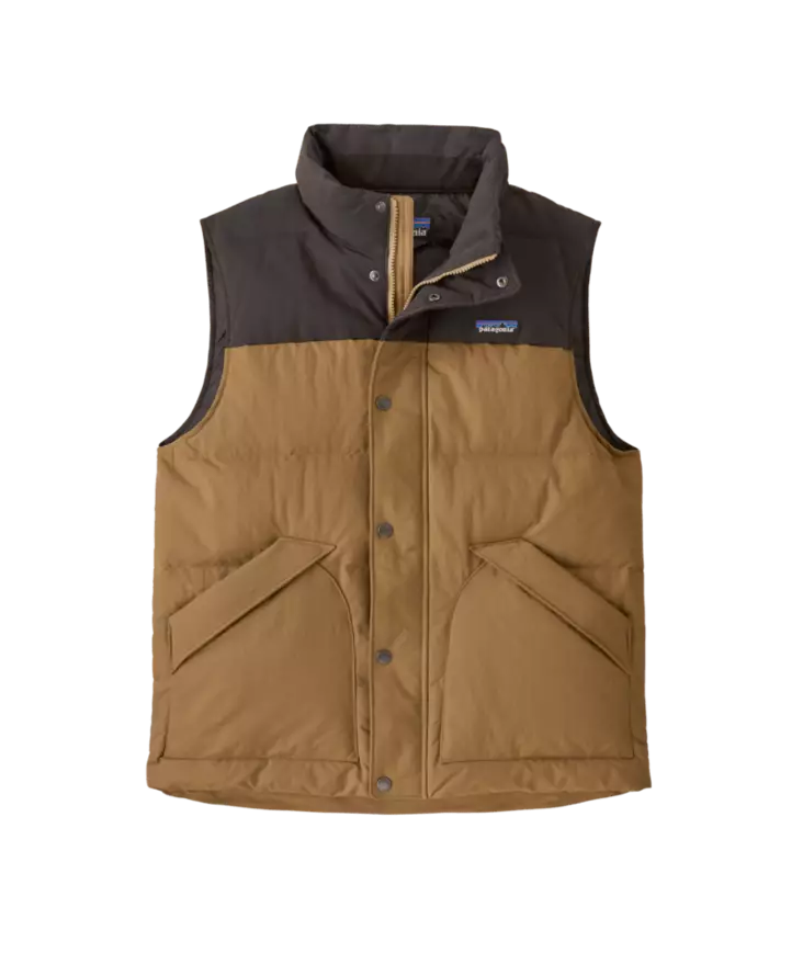 Patagonia M´s Downdrift Vest Coriander Brown - Mellomjakker - 198077195696 - 1