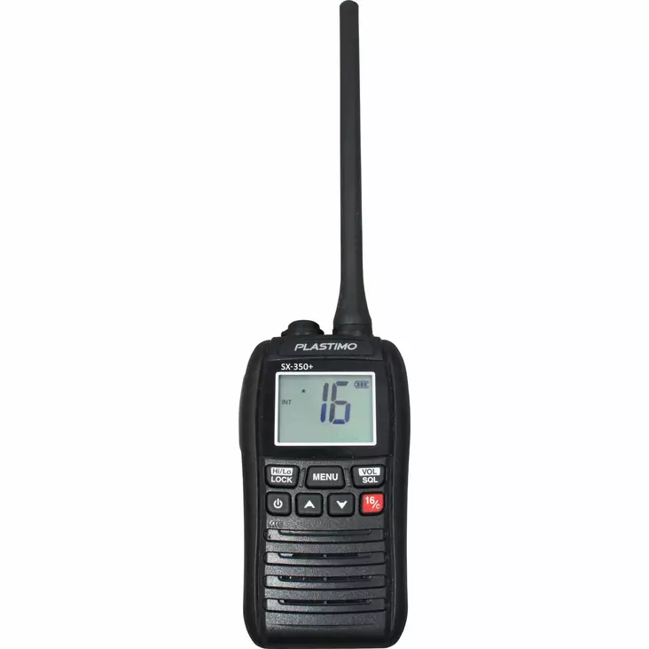 Plastimo SX-350+ portable VHF - Ekkolodd, VHF-er og autopiloter - 7332467364726 - 1
