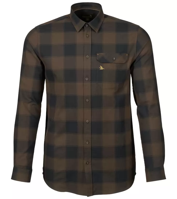 Seeland Highseat Shirt Hunter Brown - Jegertrøyer - 5714733514936 - 1