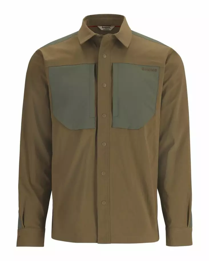 Simms Confluence Shirt Driftwood/Loden - Skjorter - 694264659526 - 2