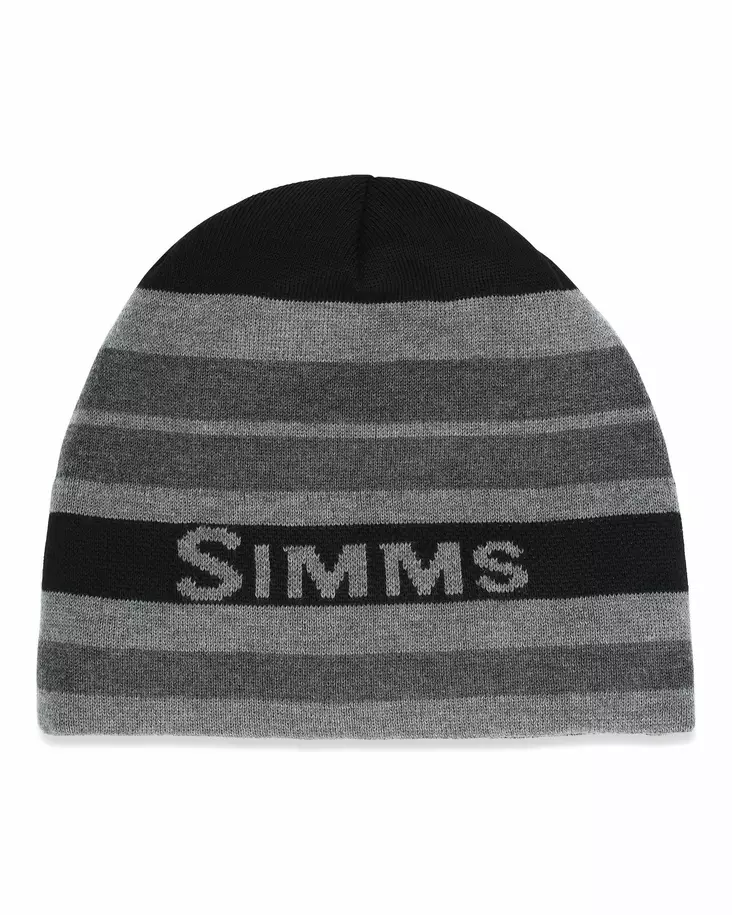 Simms Everyday Beanie Carbon Stripe - Luer - 694264624746 - 1