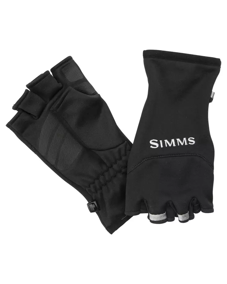 Simms Freestone Half Finger Glove Black - Hansker - 694264540596 - 1