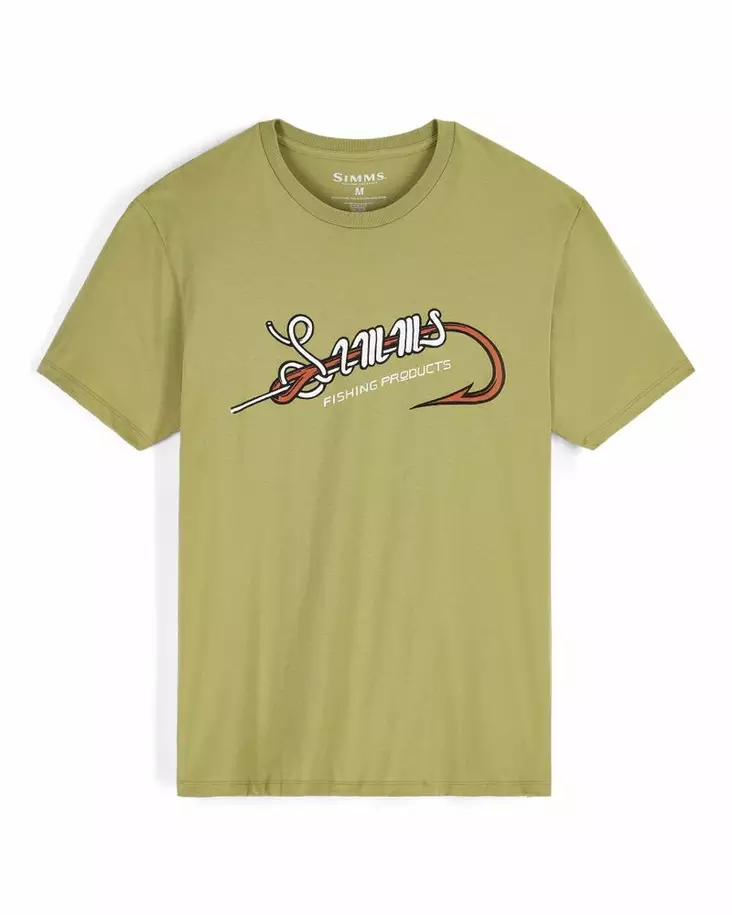 Simms Simms Hook & Loop T-Shirt Tent Green - T-skjorter herre - 694264696606 - 1
