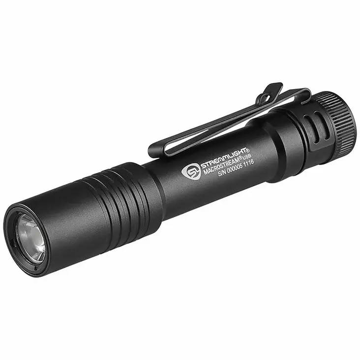Streamlight MacroStream USB Black - Lommelykter og søkelys - 080926663206 - 2