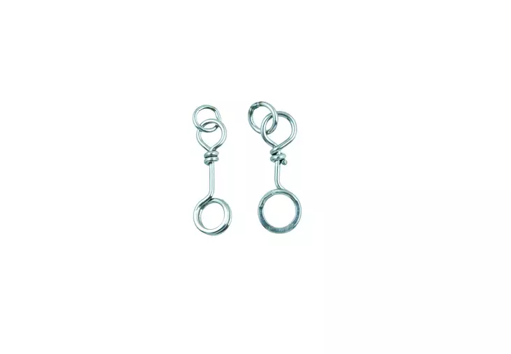 Svartzonker Snap With Welded Ring - Lås og svivel - 7340031012546 - 1