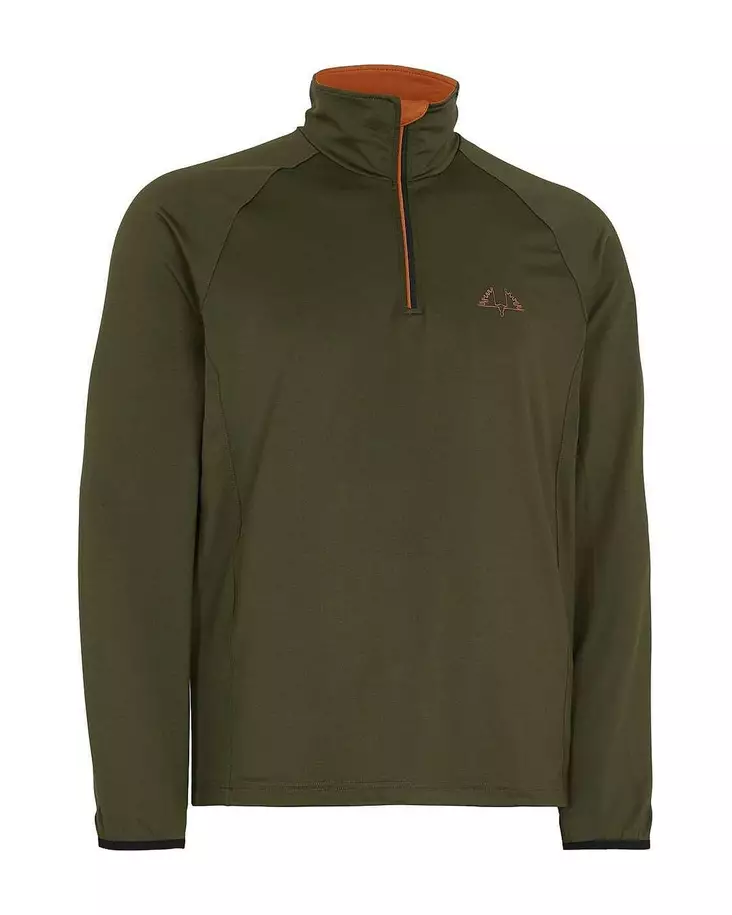 Swedteam Antibite Half Zip Green M #S - Jegertrøyer - 7330144029036 - 1