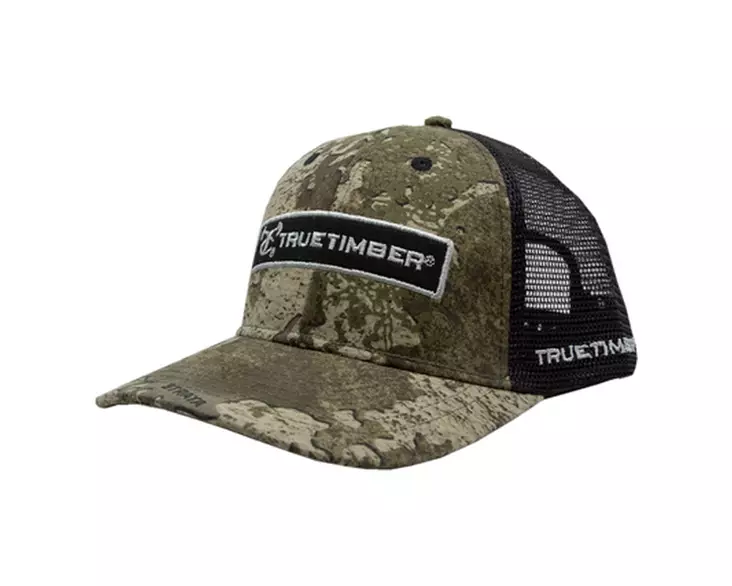 TrueTimber Mesh Cap Strata/Black - Hodeplagg til jakt - 196791002986 - 1