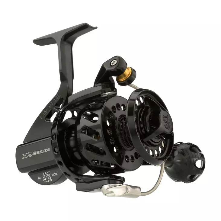 Van Staal VSX2 Bailed Spin 150 Black - Kraftige GT- & tunfiskhaspelsneller - 854692002176 - 1