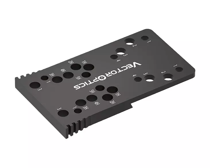 Vector Optics CZ Shadow 2 Adapter - Adapterplater til pistolsikter - 6976386124996 - 1