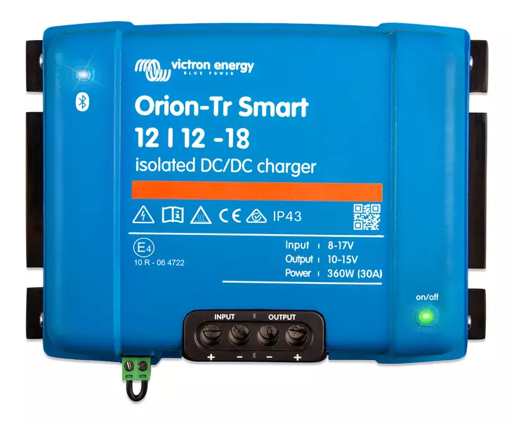 Victron Orion-Tr Smart DC-DC -laturi 12/12V 18A - Batterilader - 8719076046066 - 1