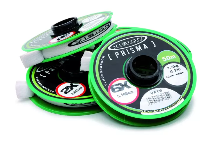 Vision Prisma Fl.Carbon Tippet 4X - Fluorkarbon fortomsmateriale - 6417512817608 - 2
