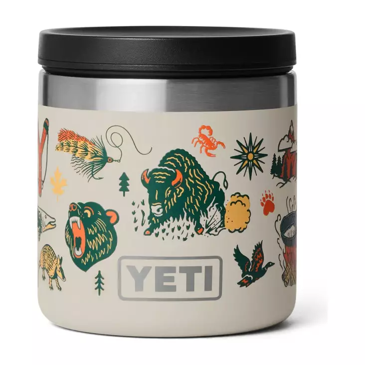 RAMBLER FOOD JAR 8 OZ CAPE SUMMER CAMP - Termosflasker og -krus - 888830661406 - 1