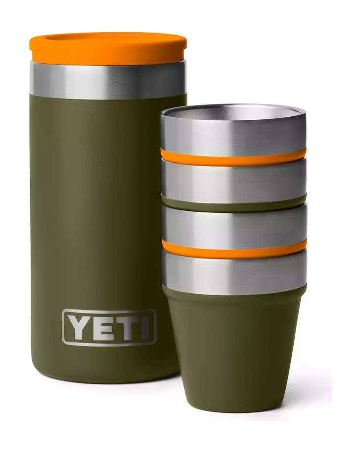 YETI SHOT GLASSES & CASE OLIVE/KCO - Termosflasker og -krus - 888830628416 - 1