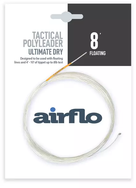 Airflo Tactical Polyleader 8' Ultimate Dry Floating - Polyleader-fortommer - 614910109847 - 1