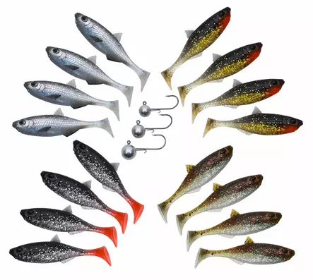 Patriot Baitfish 6cm Clear Water Mix - Lappfiskjigger - 6417512539357 - 1