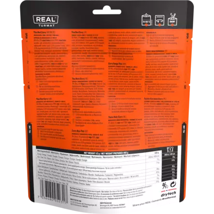 Real Turmat Thai Red Curry - Campingmatte - 7036480052317 - 3