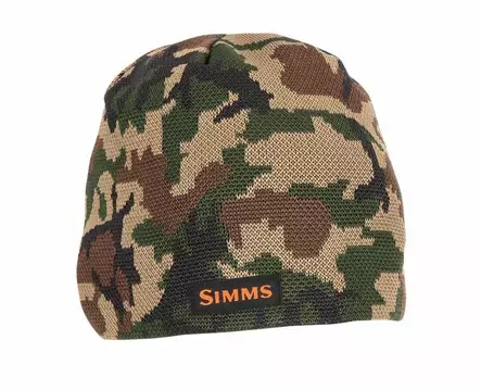 Simms Everyday Beanie Woodland Camo - Luer - 694264552957 - 1