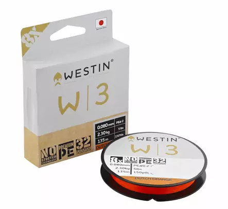 Westin W3 8 Braided Dutch Orange - Flätlinor - 5707549492437 - 1