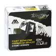 Mikado Fast Sinking Premium Braid 10m Camo Green - Ubelagt flettefortom - 5900637012337 - 1