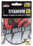 CWC Titanium Single Strand No Kink DIY Leader - Berøringsmateriale - 7340029426157 - 1