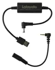 Lafayette Laddningsadapter USB Micro 5 - Lafayette-telefoner og -tilbehør - 7332020427417 - 1
